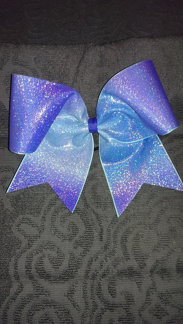 Blue/Lavender Ombre Mystique Bow