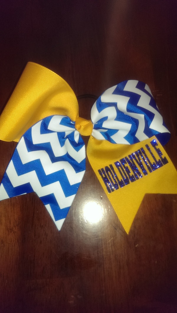 Custom School Mascot/Logo Bow