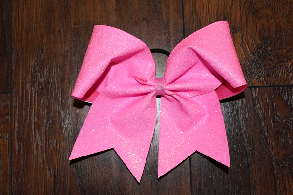 Hot Pink Glitter Bow